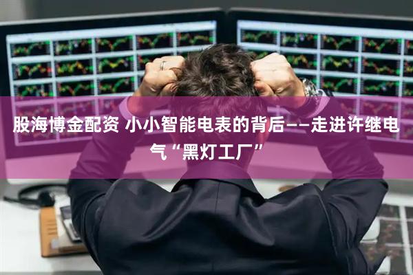 股海博金配资 小小智能电表的背后——走进许继电气“黑灯工厂”